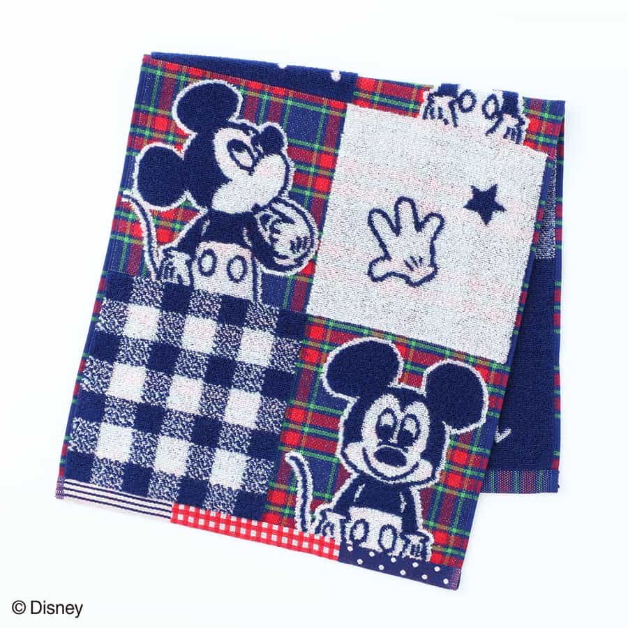 ディズニー パッチワーク フェイスタオル（単品）