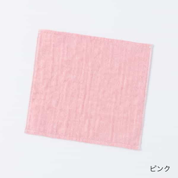 マシュマロパフガーゼカラー タオルハンカチ