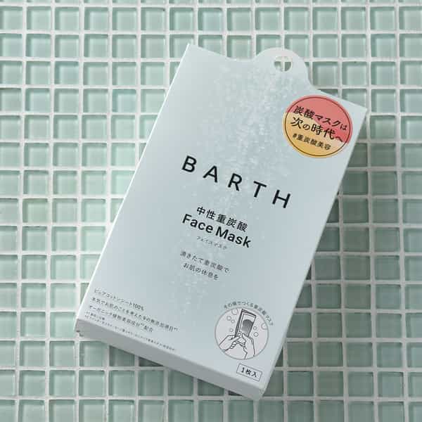BARTH中性重炭酸フェイスマスク 1包入