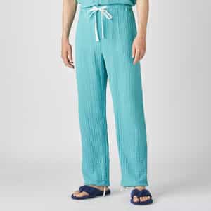 【価格を見直しました】クレープガーゼメンズパジャマパンツ 上下別売
