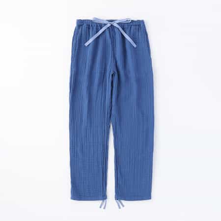 【価格を見直しました】クレープガーゼメンズパジャマパンツ 上下別売