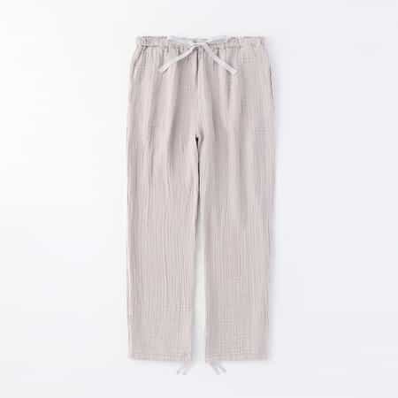 【価格を見直しました】クレープガーゼメンズパジャマパンツ 上下別売