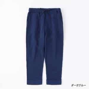 クレープガーゼテーパードパンツ