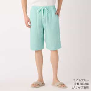 クレープガーゼベーシックハーフパンツ ユニセックス