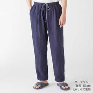 【2026年春夏新色追加】クレープガーゼベーシックパンツ ユニセックス