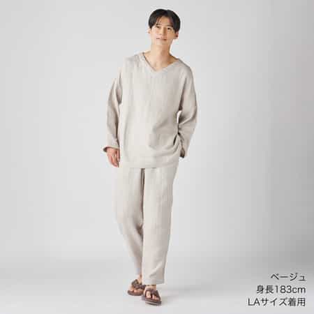 マシュマロガーゼシンプルパジャマ ユニセックス