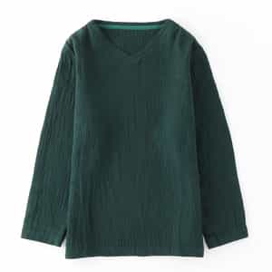 マシュマロワッフルガーゼライトメンズTシャツ