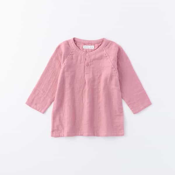 【再値下げ】マシュマロガーゼキッズ長袖Ｔシャツ 110cm 130cm