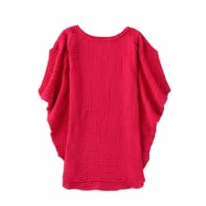 クレープガーゼドルマンタックレディスＴシャツ