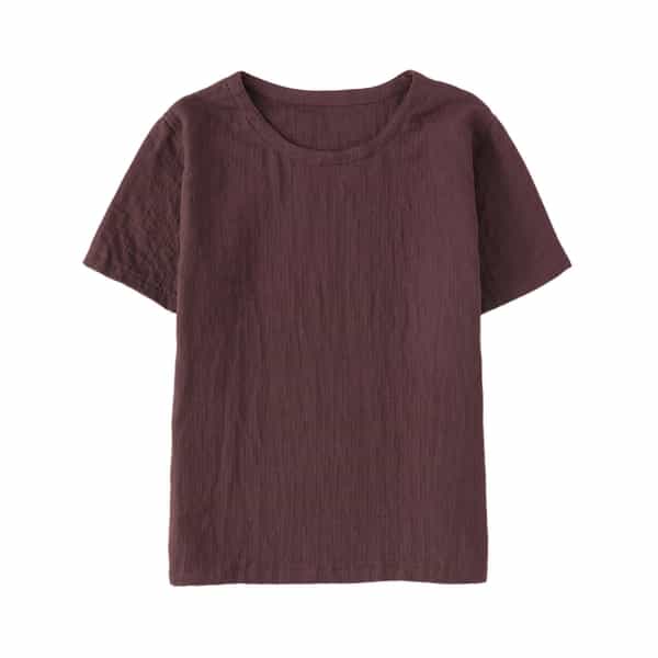 マシュマロガーゼメンズ 半袖Ｔシャツ