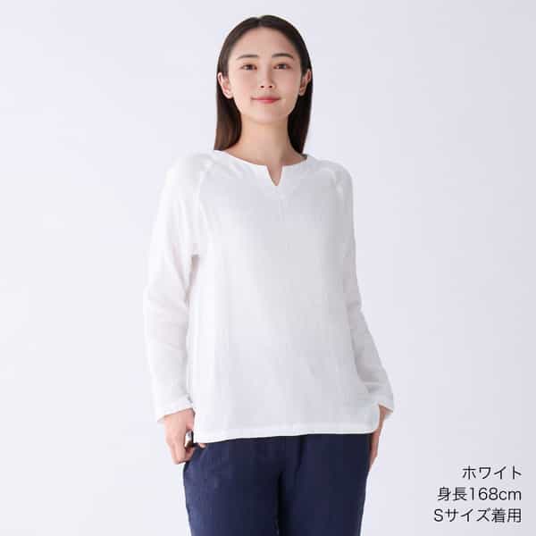 マシュマロガーゼベーシック長袖Ｔシャツ ユニセックス