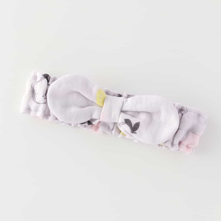 マシュマロガーゼベビーヘアバンド